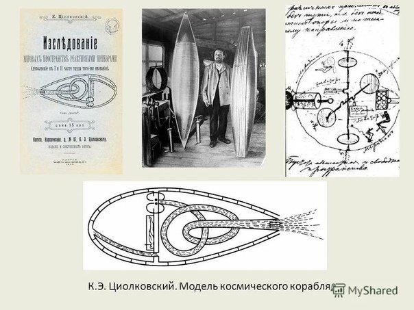 Циолковский Константин Эдуардович изобретения