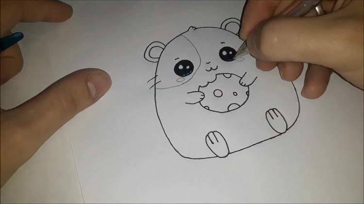 Рисовать хомяка