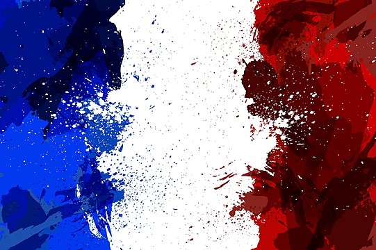 Флаг Франции арт