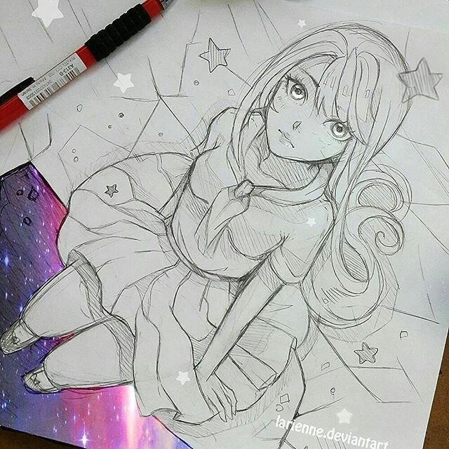 Рисунки аниме