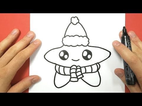 Новогодний рисунок фломастерами лёгкий
