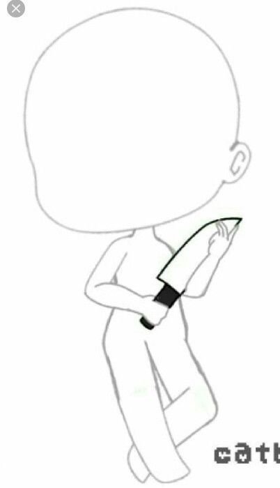 Позы для рисования гача