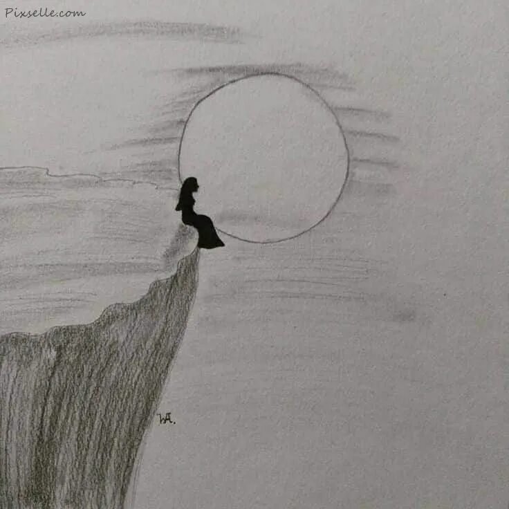 Рисунки с тенями карандашом