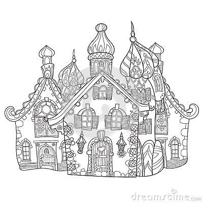 Эскиз сказочного Терема