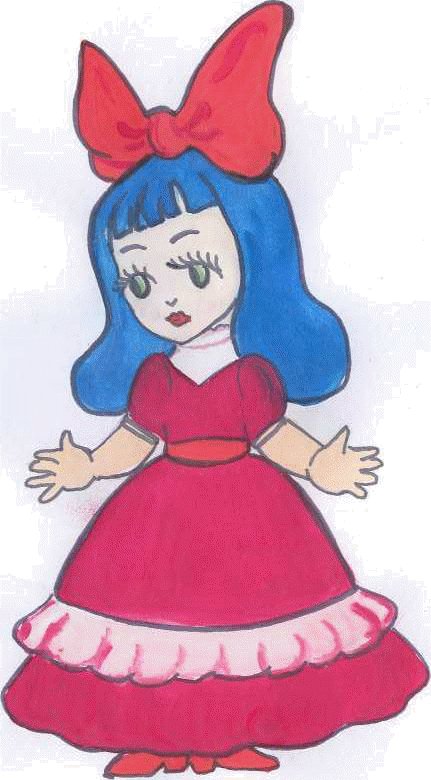 Рисунок Мальвины