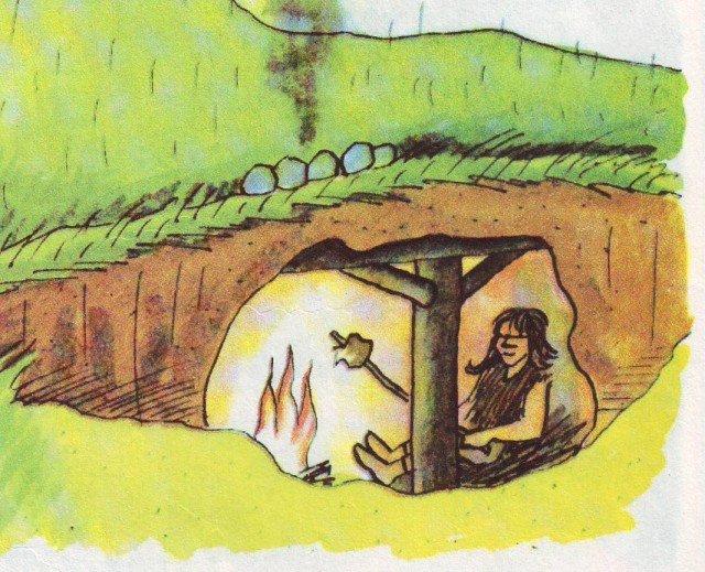Землянка древнее жилище человека 3 класс