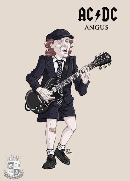 Angus young AC/DC