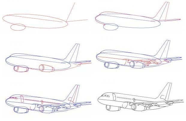 Аэробус а320 рисунок