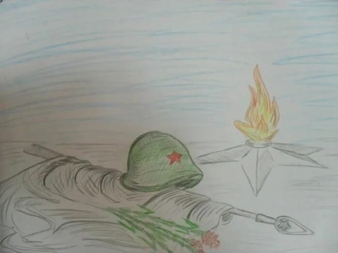 Рисунки на военную тему