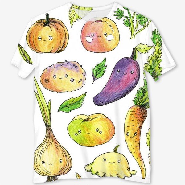Овощи для срисовки