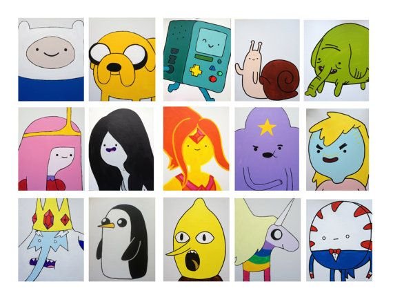 Adventure time персонажи