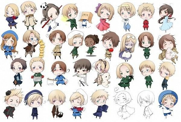Hetalia персонажи