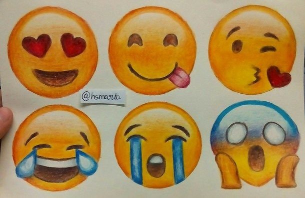 Как рисовать смайлы