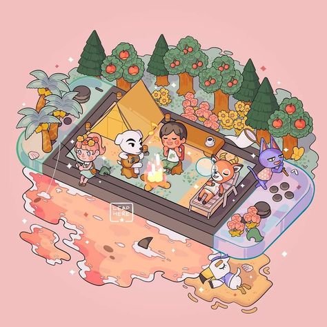 Animal Crossing арт
