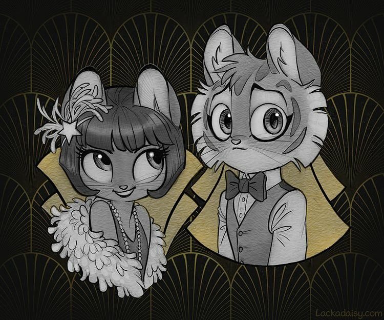 Lackadaisy Cats Айви Пеппер