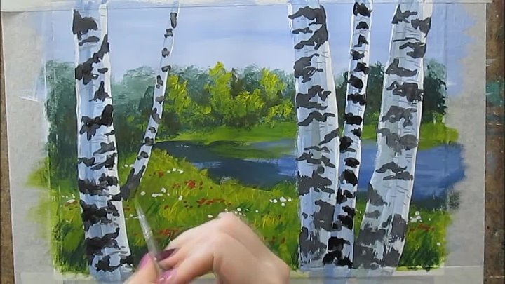 Рисование гуашью для начинающих