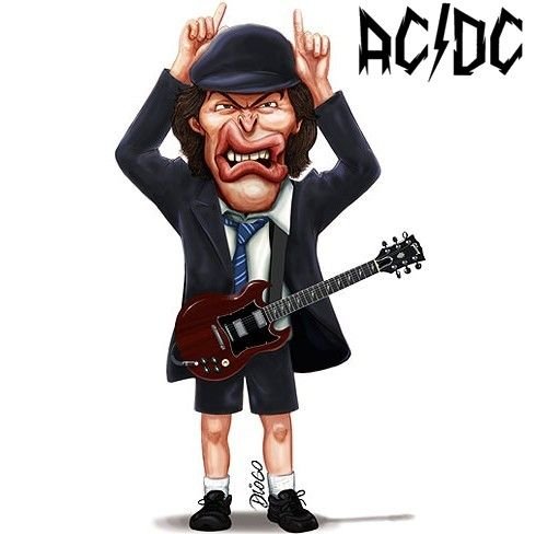 Angus young AC/DC