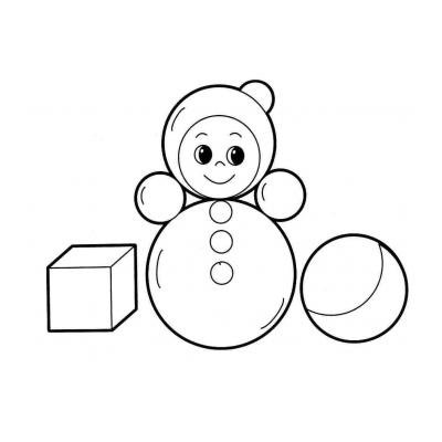 Игрушка неваляшка