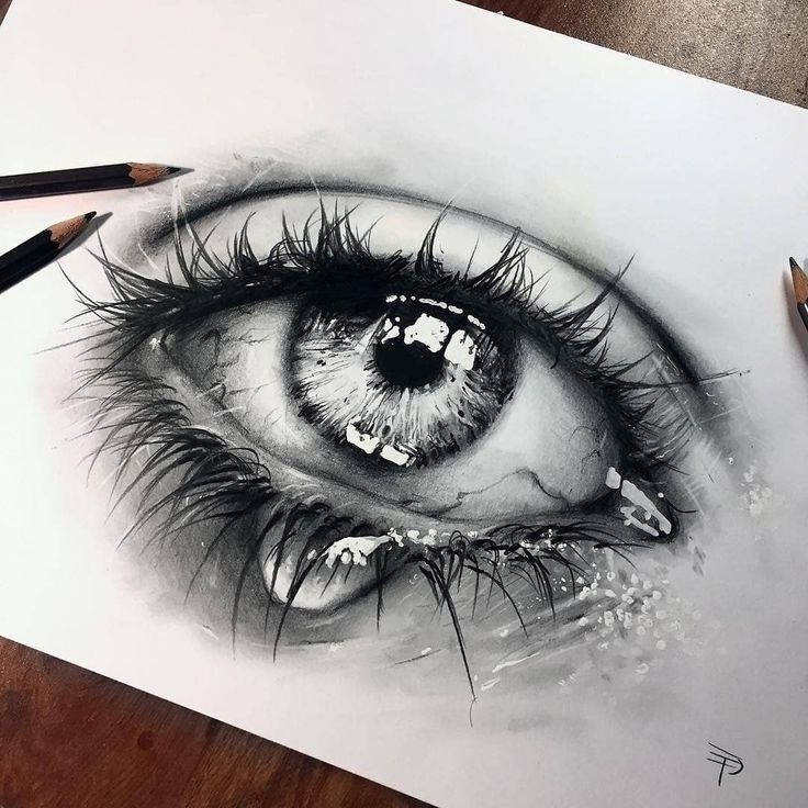 Глаза рисунок