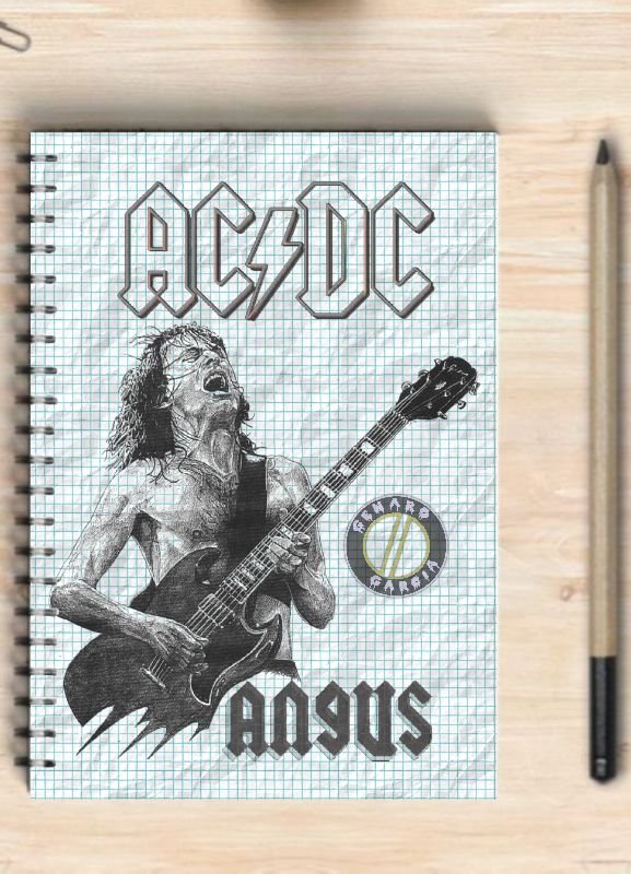 AC DC рисунки