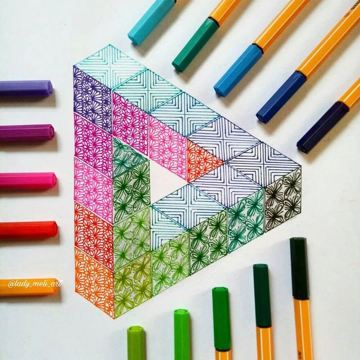 Красивые рисунки фломастерами