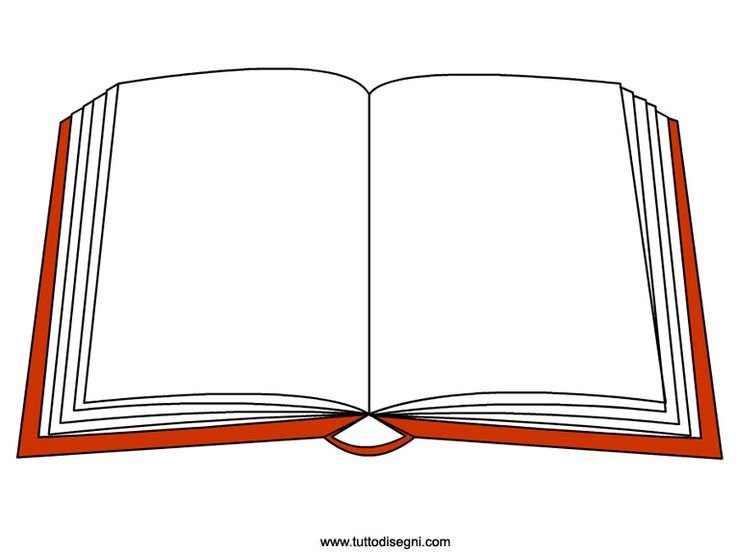 Изображение раскрытой книги