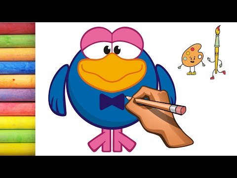 Раскраска Смешарики кар Карыч