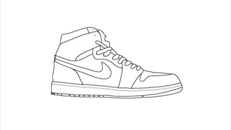 Nike Air Jordan 1 Sketch