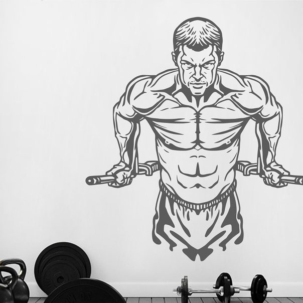 Спортзал рисунок