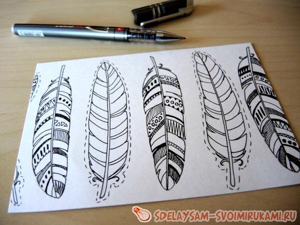 Рисунки для срисовки гелевой ручкой
