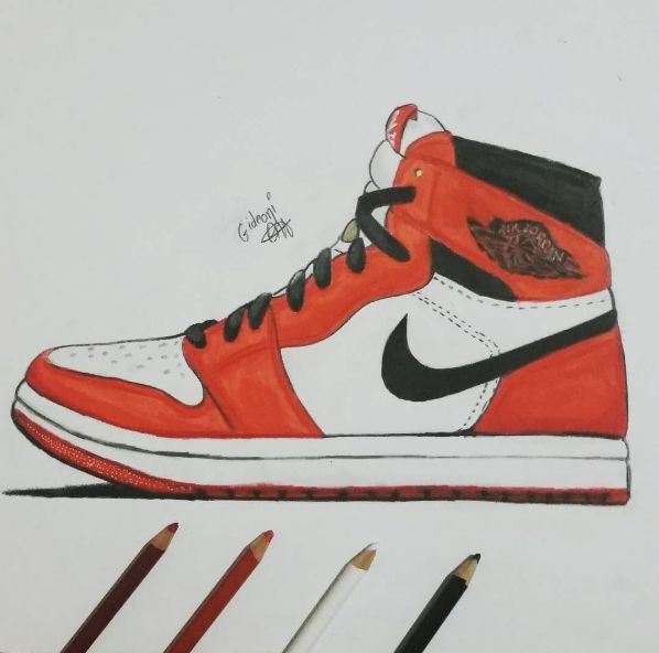 Nike Air Jordan 1 Sketch