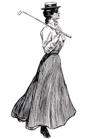 Женщина рисунок