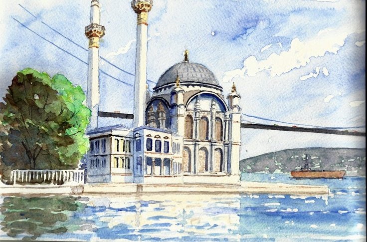 Мечеть ортакёй (Ortaköy Camii)