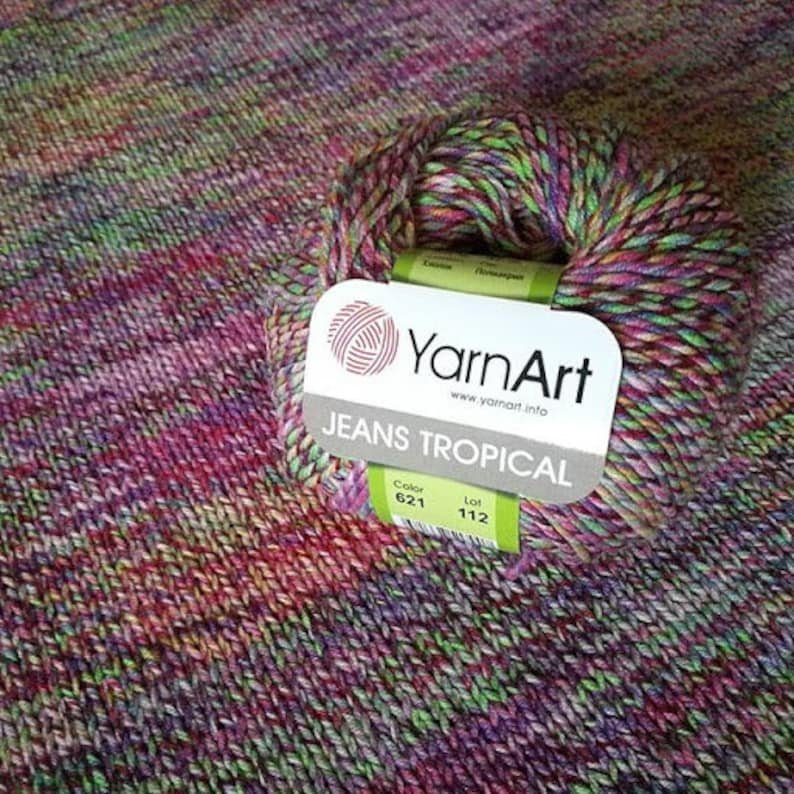 Пряжа / YARNART / Jeans Tropical 621