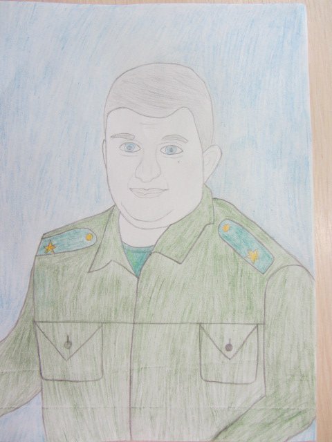 Портрет папы военного