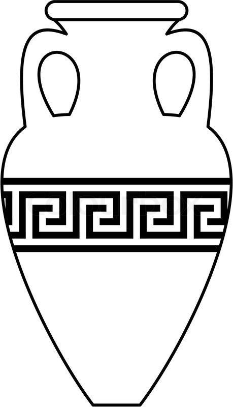 Рисунок Амфоры древней Греции