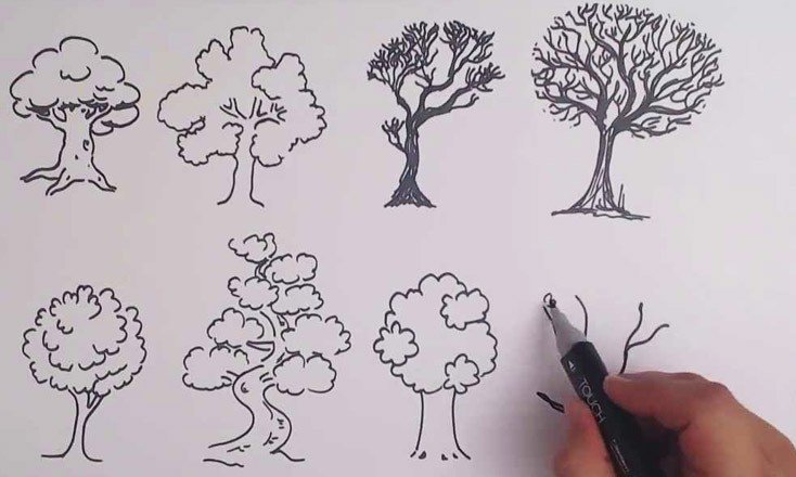 Дерево для рисования