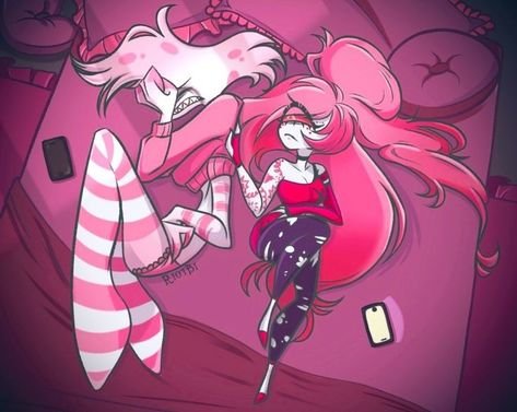 Hazbin Hotel Энджел и черри