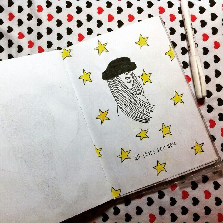 Идеи для рисунков в блокноте