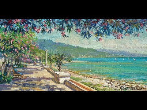 Набережная Махаджиров, Сухум, Абхазия Рица