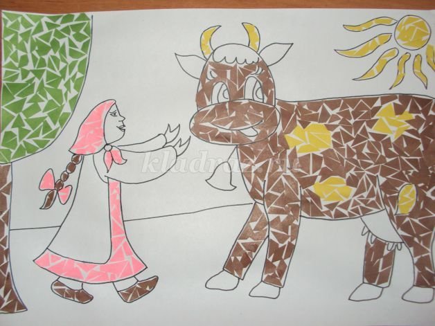 Кошечка хворошечка рисунок карандашом