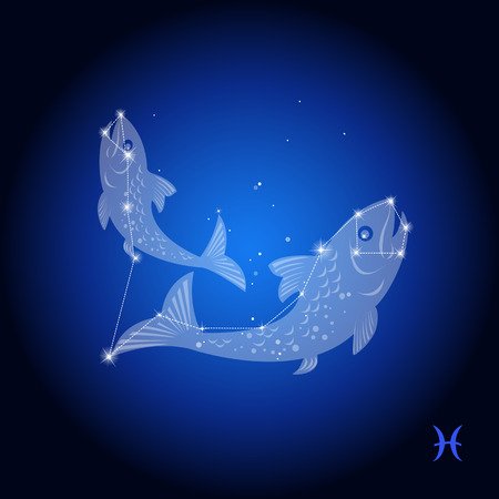 Созвездие рыбы Pisces