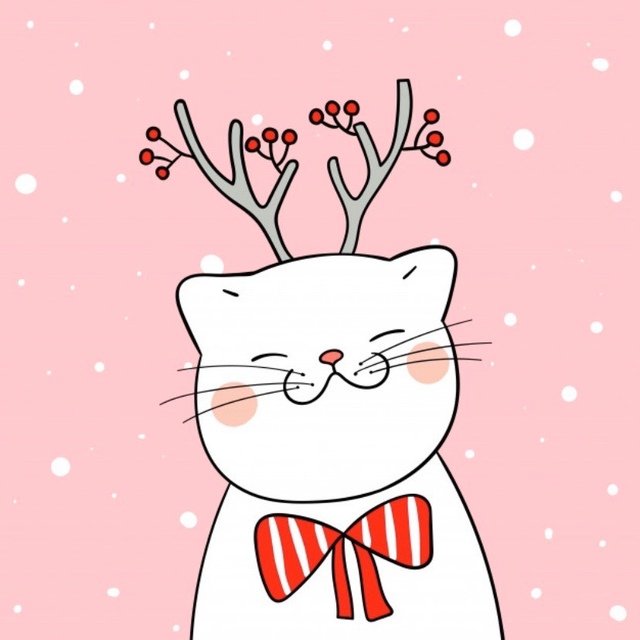 Новогодние милые обои