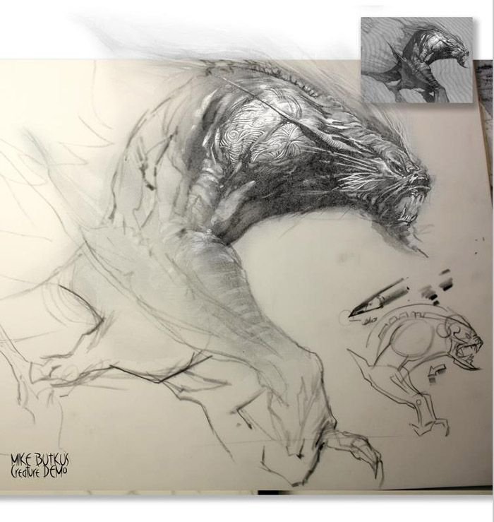 Mike Butkus художник