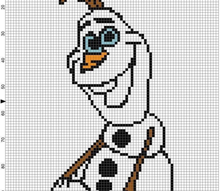 Olaf Pixel Art