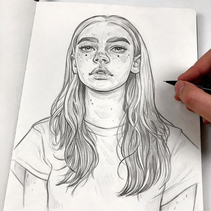 Рисунки для скетчбука люди