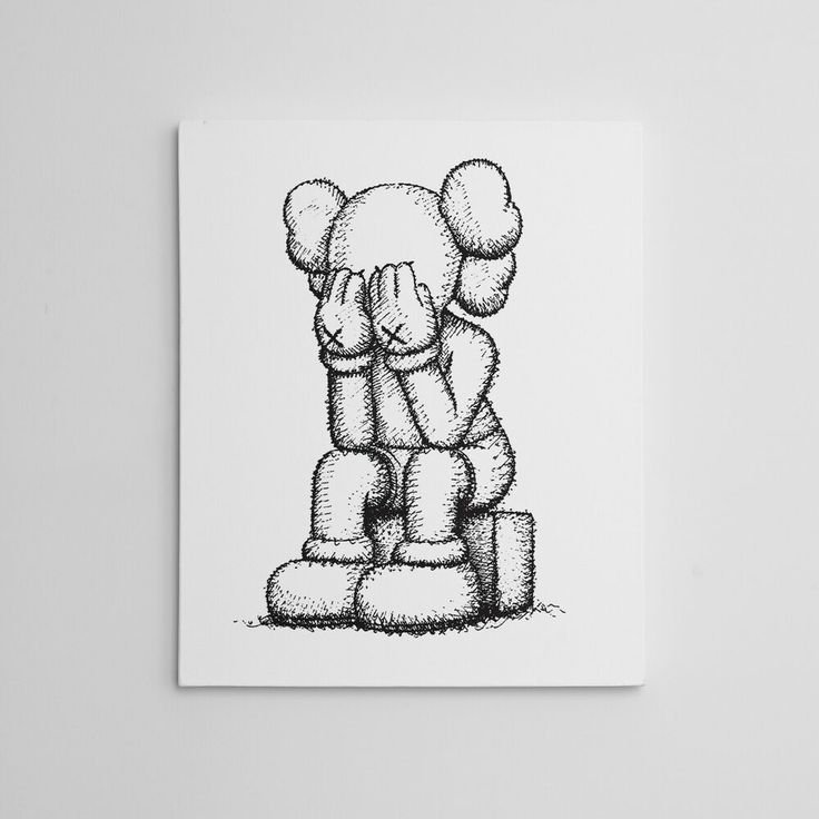 Bearbrick KAWS