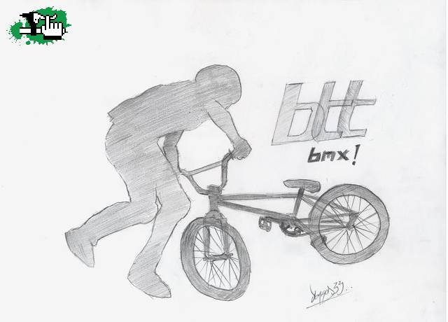 BMX рисунок