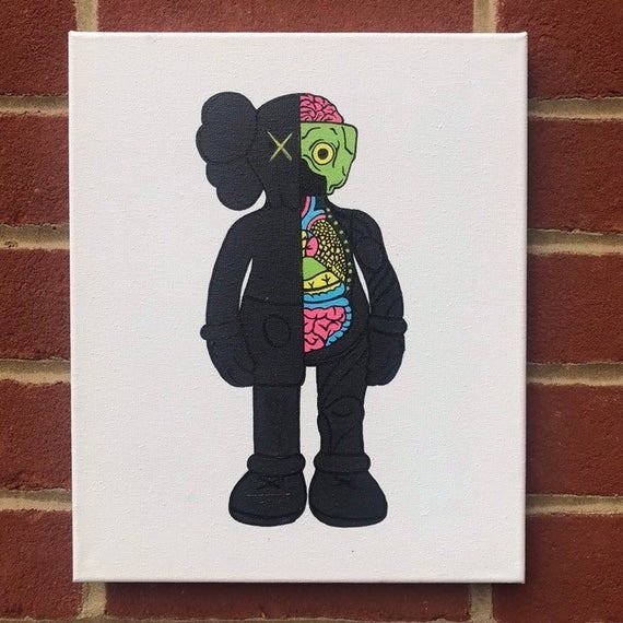 Картины в стиле KAWS