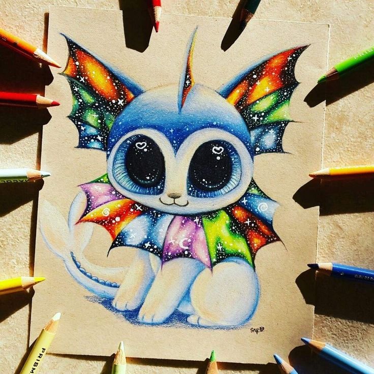 Милые яркие рисунки